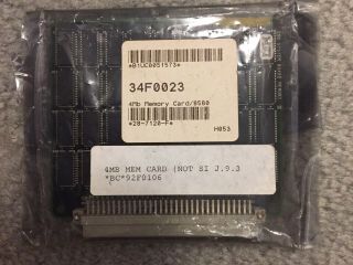 33f5498 | Ibm 4mb Memory Expansion Card For 8580 Fru 34f0023