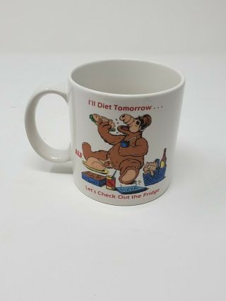 Vintage 1987 Alf Alien Productions Coffee Mug I 