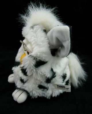 Vtg Furby Baby White with Black Spots 70 - 800 2B 1998 Spotted 3