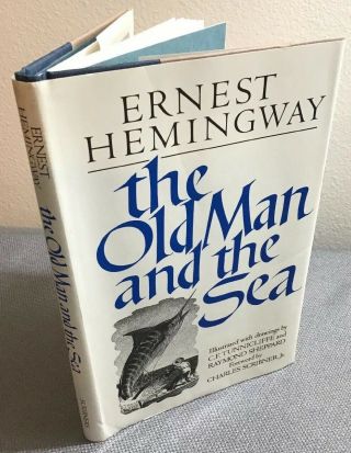 The Old Man And The Sea - Ernest Hemingway 1980 4th Print (hc Good)