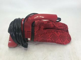 Vintage Electric Red Dirt Devil By Royal Portable Vacuum Cleaner Red Model 103