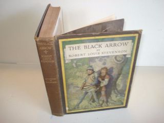 1916 The Black Arrow Robert Louis Stevenson Art Illustrated By N.  C.  Wyeth Book