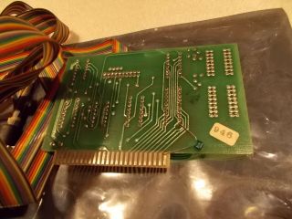 Apple II,  II,  IIe Parallel Printer Interface Card w/ Ribbon Cable 3