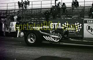 Lions Drag Strip - Front Engine Dragster - Vintage 35mm Race Negative 11298