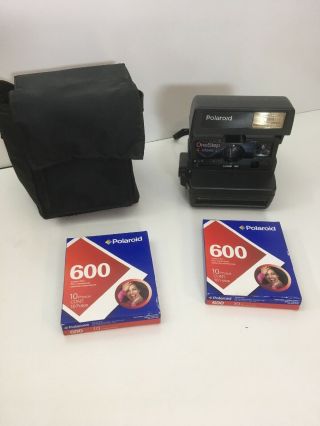 Polaroid One Step Close Up Instant Camera With Strap 600 Film