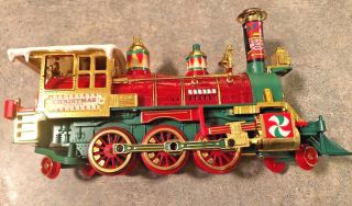 Vintage1986 Bright Train Engine with forward & reverse,  Light & Whistle 2
