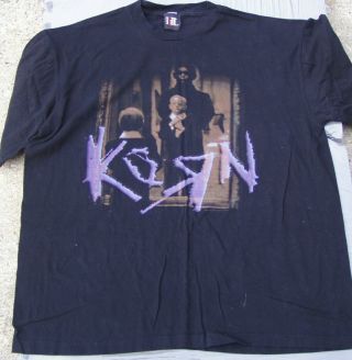 Vintage Korn Life Is Peachy Concert Tour T - Shirt X - Large Giant