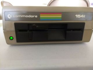 Commodore 64 Floppy Disk Drive 1541 - - With Power And Serial Cables