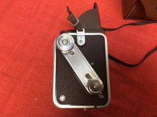 Vintage EASTMAN KODAK DUAFLEX IV Film Camera KODET Lens,  Leather Case - 3