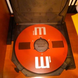 Red Maxell Reel With Rmgi Lpr 35 Tape 3600 