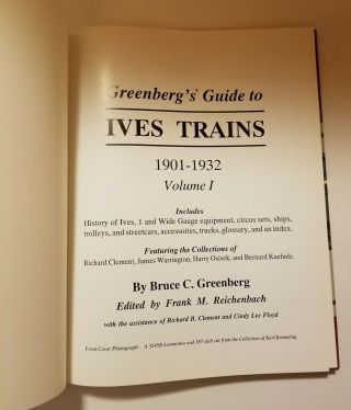 Greenberg ' s Guide To Ives Trains Volumes I & II 3