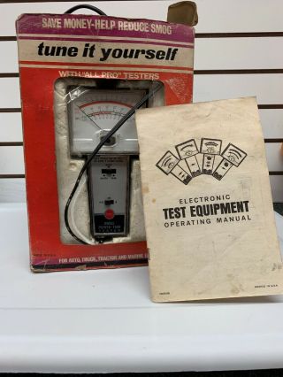 Vintage Rac Tach - Dwell - Points Test Model 500