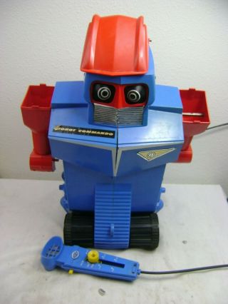 Vintage Robot Commando Toy 1961 Ideal Toy Co.