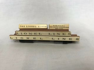 Vintage Lionel Rubber Stamps