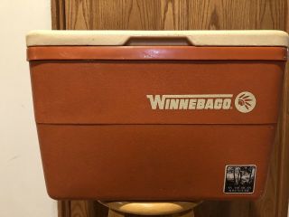 Vintage Winnebago Cooler “am American Adventure” Rope Handles