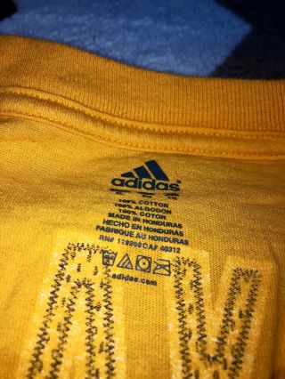 Vintage Los Angeles Lakers Adidas Kobe Bryant 24 T - shirt Mens Sz XL 4