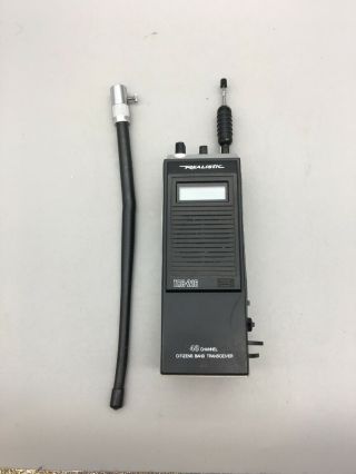 Vintage Realistic 5 Watt 40 Channel Walkie Talkie Trc - 216 Radio Shack H17