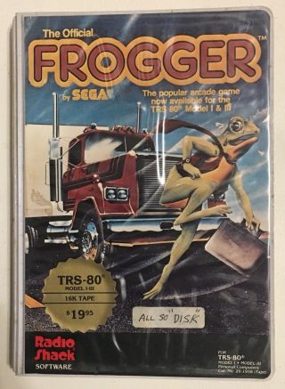 TRS - 80 Tape Frogger Zaxxon Games Pack 2&3 6 Cassettes Disk Vtg Computer Software 5