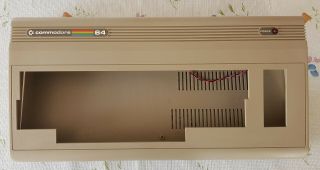 Commodore 64,  C64 Chassis,  Computer Case,  Shell,  With Embossed Logo,  Exrare