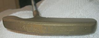 Vintage All Acushnet Titleist Bullseye Old Standard Golf Club Putter,  34