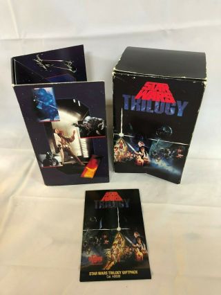 Star Wars Trilogy Vintage 1990 CBS FOX Label VHS Tape Box Set Unedited 2