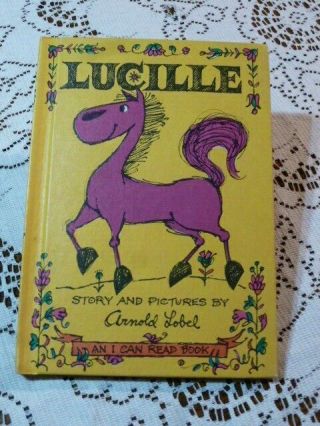 Vintage An I Can Read Book Lucille Arnold Lobel 1964 Hc