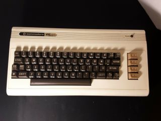 Vintage Commodore Vic 20 Computer Keyboard,  With 6 Vic Comm Journals