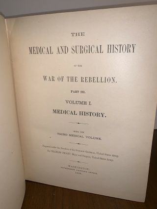 The Medical and Surgical History of the War of the Rebellion,  Part 3,  Volume 1 5