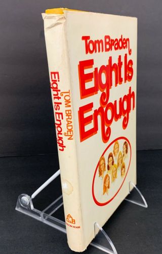 Eight Is Enough Tom Braden Vintage Hardcover TV Show Book Tie In BCE 2