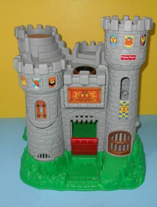 Vintage 1994 Fisher Price Great Adventures Castle 7110 With Cannon And Ball