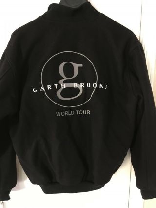 Vintage 1993 - 94 Garth Brooks World Tour Xl Wool Jacket