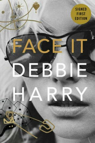 Blondie Deborah Debbie Harry Face It Hand Signed Autographed Book -