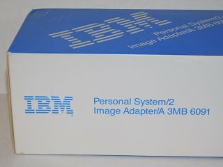 NOS Vintage IBM 06G8217 Personal System/2 Image Adapter/A 3MB 6091 Computer PC 3