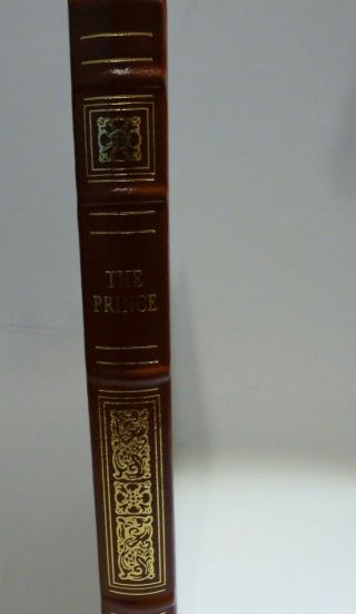 Easton Press Full Leather The Prince By Machiavelli 1980 100 Greatest Written