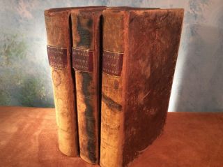 The Life Of Samuel Johnson (3 Vols. ) - James Boswell - First American Edition - 1807