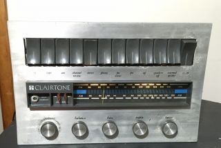 Clairtone Stereo Tube Integrated Amplifier Receiver - Great Sound