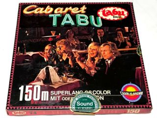 Tabu - Film Adult Film 8 Mm (color/sound/english) - Cabaret Tabu 74