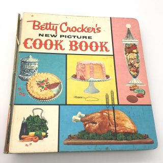 Vtg Betty Crocker Picture Cookbook First Edition 1961 Sixth Printing Five Ri