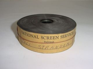 Vintage 35mm Movie Film Trailer The Tall Stranger Nss Allied 1957 Joel Mccrea