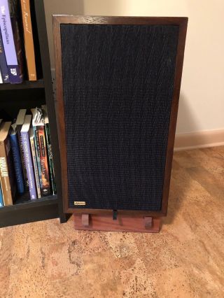Custom Made Walnut Speaker Stands For Dynaco A - 25 Speakers