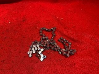 Nos Vintage Kmc Chain Taiwan 90l Silver Bmx Freestyle Racing