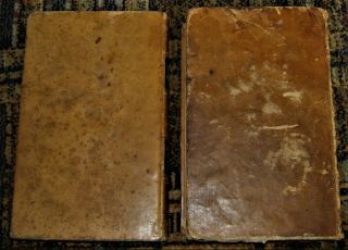 1832 leather books THE LIFE OF GEORGE WASHINGTON by John Marshall,  2 - vol edition 8