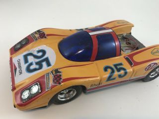 Vintage Race Car Toy Taiwan 25 Champion Sev Marchal Stp Goodyear Battery