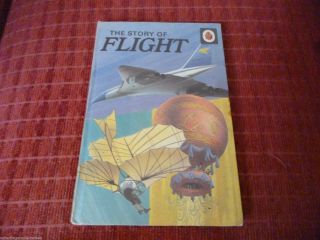 Vintage 1972 Lady Bird Book The Story Of Flight Series 601