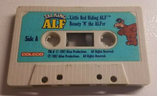 Vintage 1987 Talking Alf The Storytelling Cassette Tape