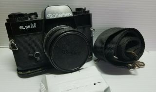 Vintage Rolleiflex Sl35m Camera W/1.  8/50 Planar Lense