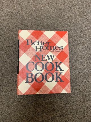 Vintage Better Homes And Gardens Cook Book 1968 5 Ring Binder Like