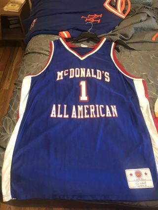 Vintage Tracy Mcgrady Mcdonalds All American Jersey Size 54
