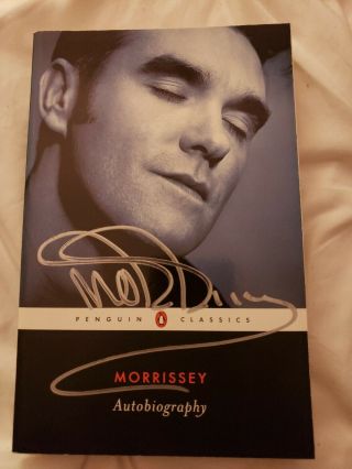 Signed Morrissey Autobiography,  Limited Edition Postcards