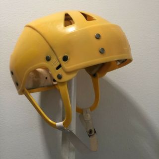 Jofa Hockey Helmet 22551 Sr Senior Vm Yellow Vintage Classic Okey